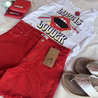 Short Rojo