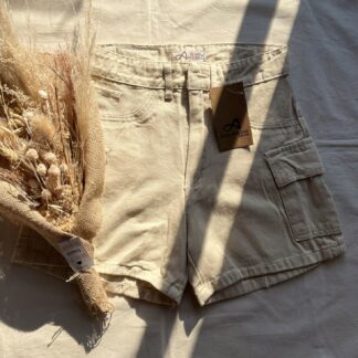 Short cargo beige